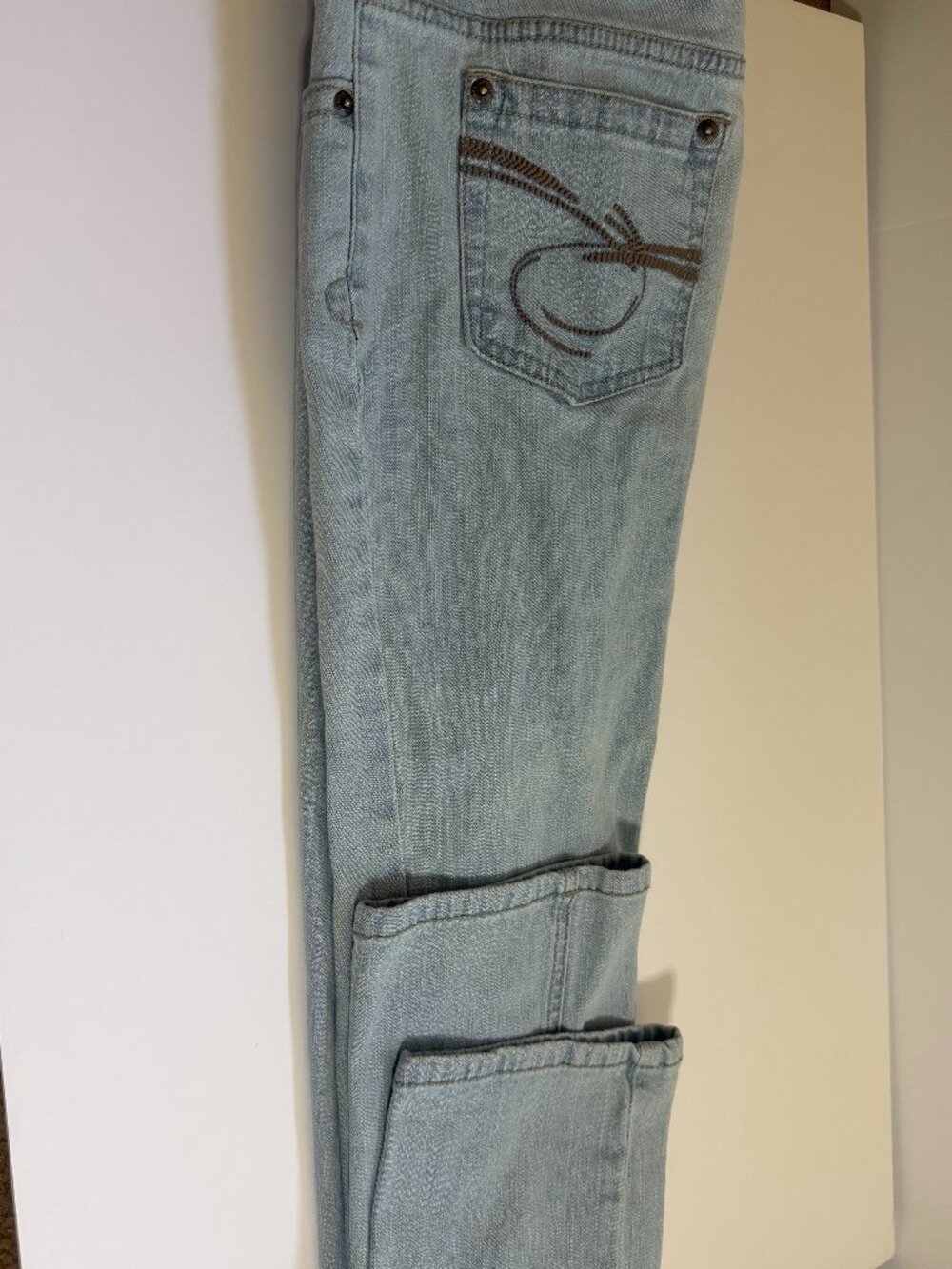 Y2K SO Light Wash Denim Jeans W 7